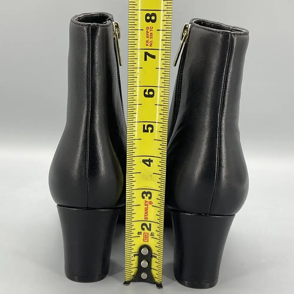 NEW Marc Fisher Women’s Alexa Pointed Toe Booties Black Size 6.5M